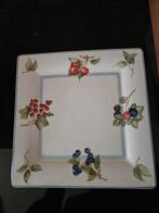 Villory en Boch  Vierkante schaal, Huis en Inrichting, Woonaccessoires | Dienbladen, Ophalen of Verzenden, Zo goed als nieuw, Rond