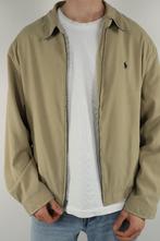Ralph Lauren Harrington jas/jack - Beige met blauw logo - L, Maat 52/54 (L), Beige, Ralph Lauren, Ophalen of Verzenden