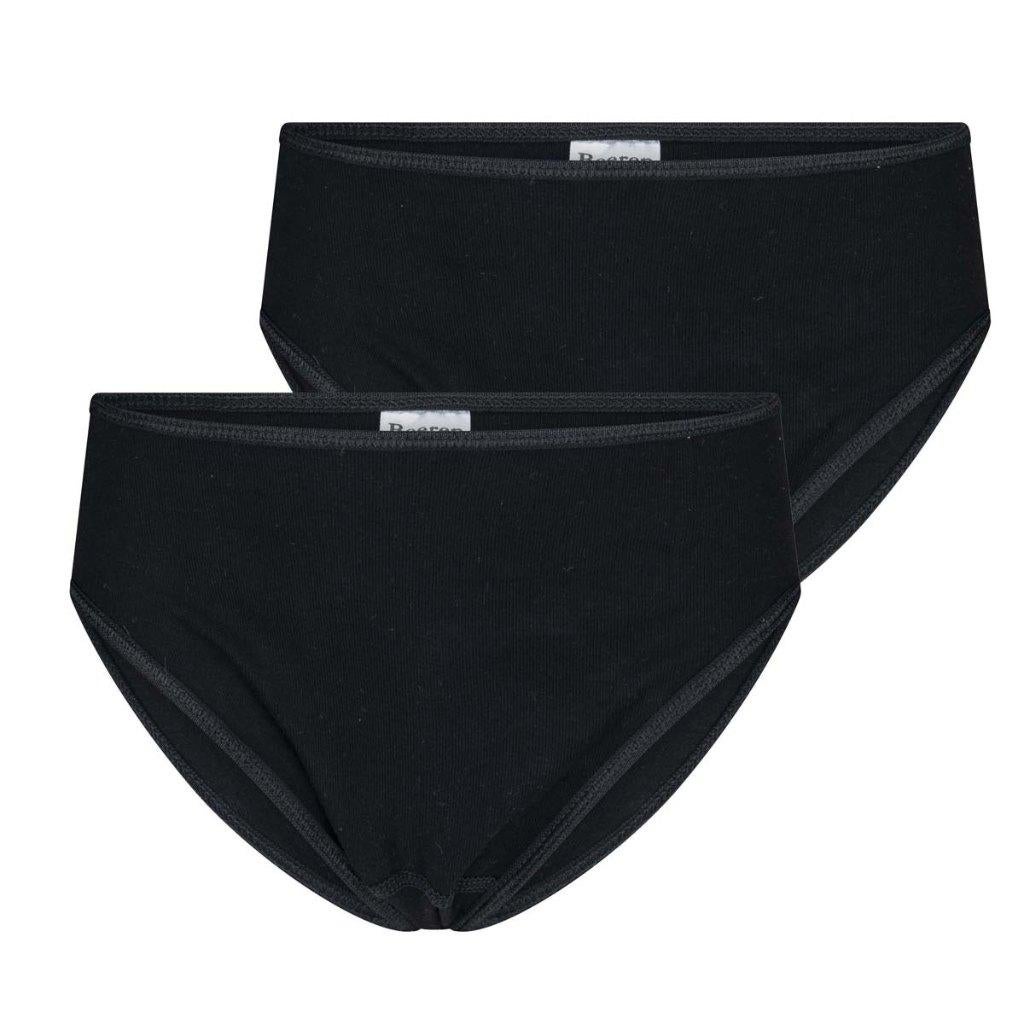 Beeren Meisjes slip 5x een 2-pack Britney zwart 140t/m188 Nw, Nacht- of Onderkleding, Beeren Bodywear, Meisje, Nieuw
