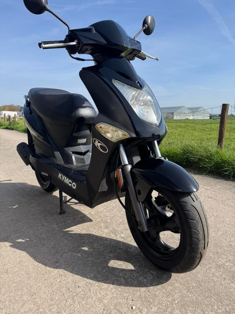 Kymco Agility FR50 Bromscooter 2014, Fietsen en Brommers, Scooters | Kymco, Ophalen, Maximaal 45 km/u, Zo goed als nieuw, Agility