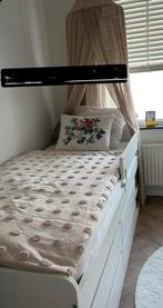 Klamboe met stang - Zo goed als nieuw, Ophalen of Verzenden, Zo goed als nieuw, 160 tot 180 cm, 70 tot 85 cm