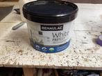 Renaulac white protect muurverf, Doe-het-zelf en Verbouw, Verf, Beits en Lak, Ophalen of Verzenden, Zo goed als nieuw, Wit