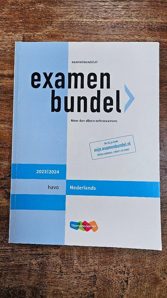 Examenbundels havo, Ophalen of Verzenden, Zo goed als nieuw, HAVO, Biologie