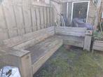 Tuinbank loungebank houten bank, Ophalen, Gebruikt, Hout