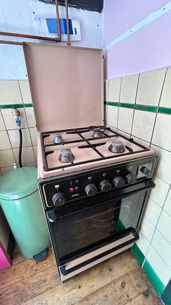 Gasfornuis, Witgoed en Apparatuur, Fornuizen, Ophalen, Gebruikt, 4 kookzones, Gas