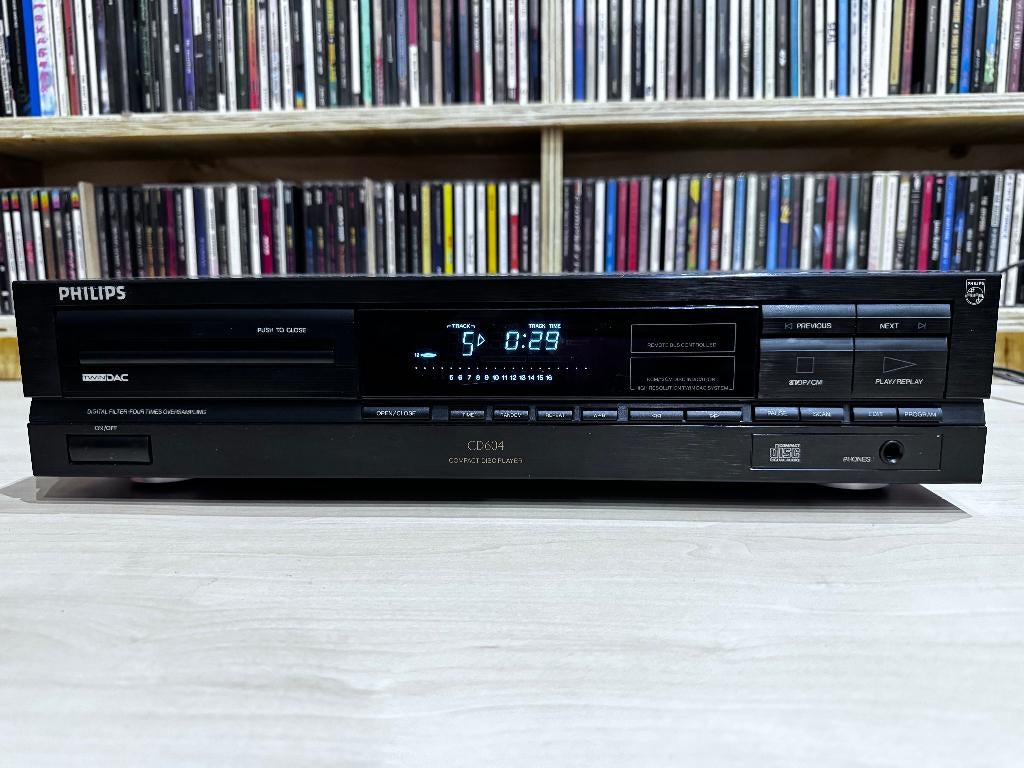 ✅ Philips CD604 - Compact Disc Player, Audio, Tv en Foto, Cd-spelers, Refurbished, Philips, Ophalen of Verzenden
