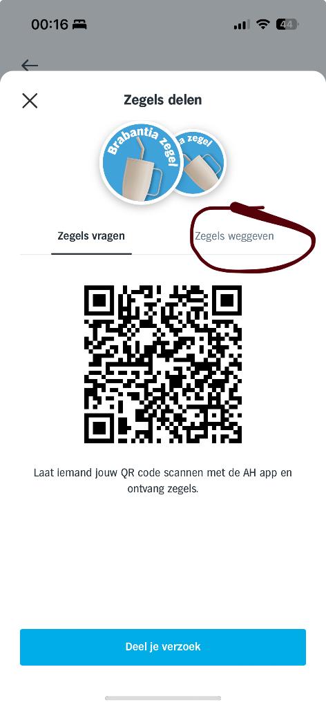 AH BRABANTIA ZEGELS (vragen), Ophalen of Verzenden