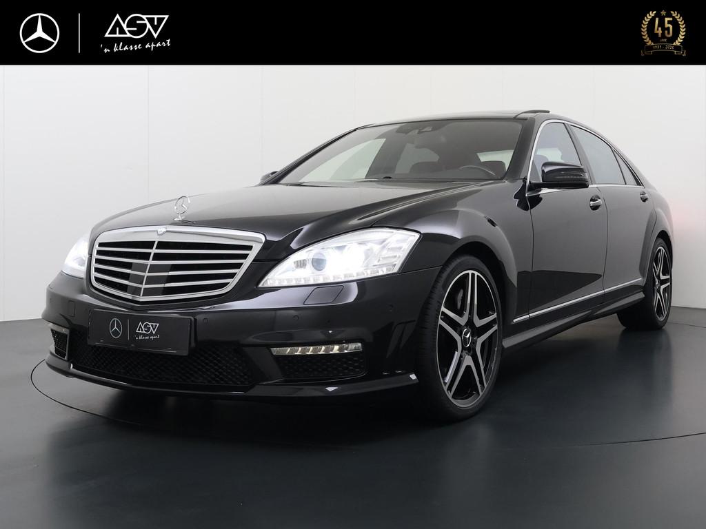 Mercedes-Benz S-klasse S 63 AMG Lang | Panorama - Schuifdak, Auto's, Mercedes-Benz, Automaat, Euro 5, Achterwielaandrijving, Gebruikt