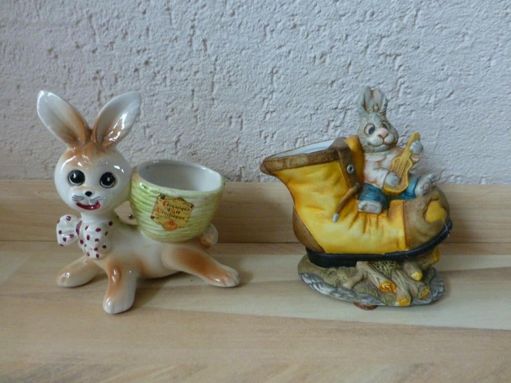 Diverse Konijnen beeldjes (11 stuks) samen voor €10,--, Ophalen, Zo goed als nieuw, Dier