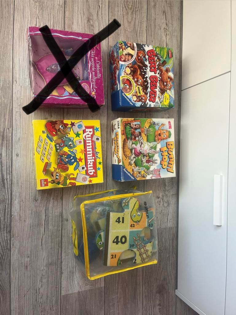 Gezelschapsspellen, Ophalen, Gebruikt