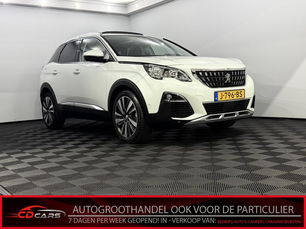Peugeot 3008 1.2 PureTech Blue Lease Premium Avantage Panora, Lane Keeping Assist, Gebruikt, 1199 cc, Leder en Stof