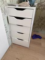 IKEA ladekast wit – 5 lades – smalle kast, Huis en Inrichting, Kasten | Ladekasten, Ophalen, 5 laden of meer, 50 tot 100 cm, Zo goed als nieuw