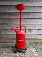 Olie opvang-bak/tank, Ophalen