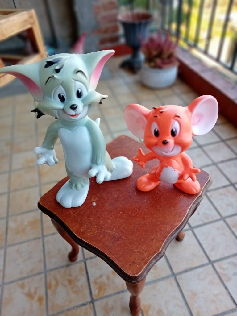 Piep Pop Tom en Jerry, Verzamelen, Disney, Ophalen, Overige figuren, Zo goed als nieuw, Beeldje of Figuurtje