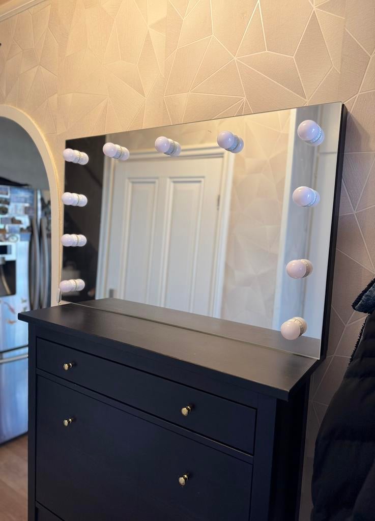 Hollywood spiegel, Nieuw, Ophalen of Verzenden, 75 tot 100 cm, Minder dan 100 cm