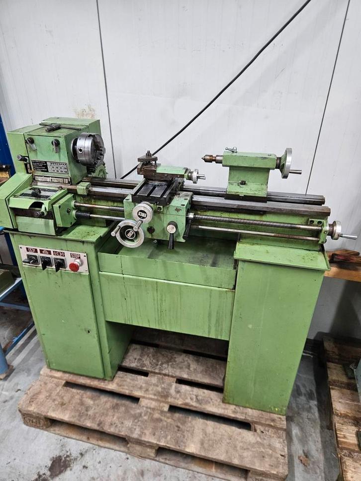 Draaibank emco maximat mentor 10 compleet, Doe-het-zelf en Verbouw, Draaibanken, Metaaldraaibank, Ophalen