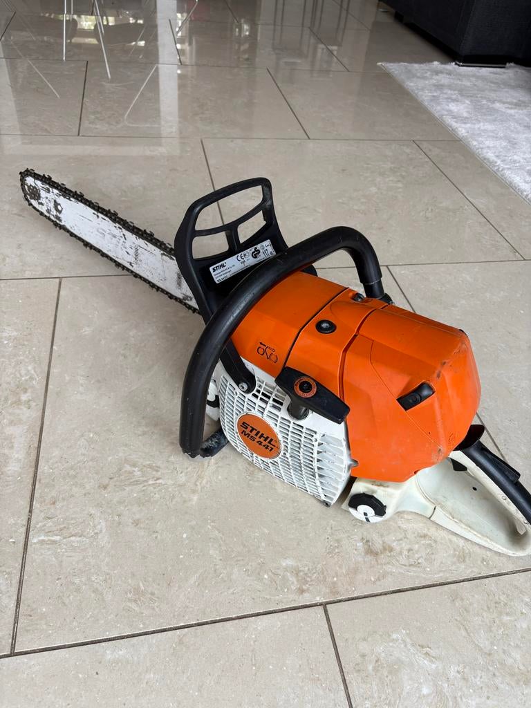 Stihl MS 441 C Benzine Kettingzaag - 50cm Blad - Topstaat, Ophalen, 70 mm of meer, Kettingzaag, Zo goed als nieuw