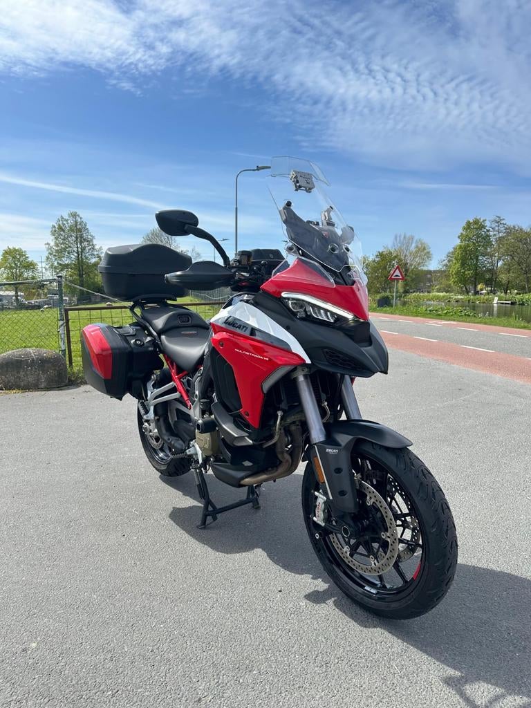 Ducati Multistrada V4S full option 20k km, Handvatverwarming, Occasion, Motorrijbewijs A, Particulier
