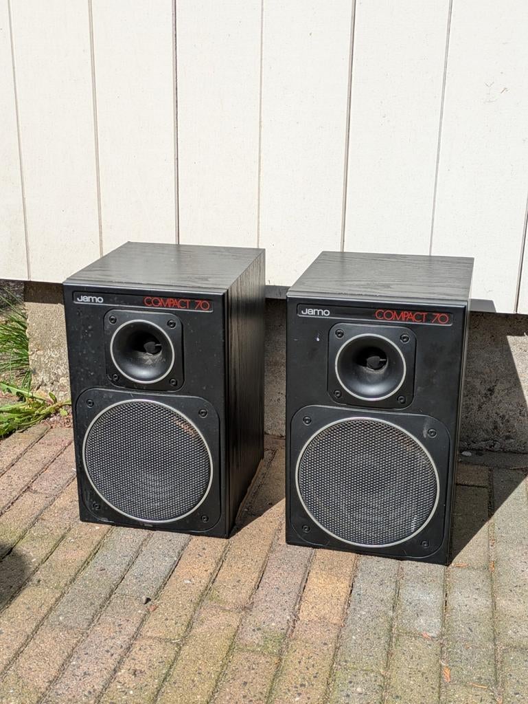 Luidsprekers Jamo Compact 70 Speakers Vintage Audio, Audio, Tv en Foto, Luidsprekers, Gebruikt, Ophalen of Verzenden, 60 tot 120 watt