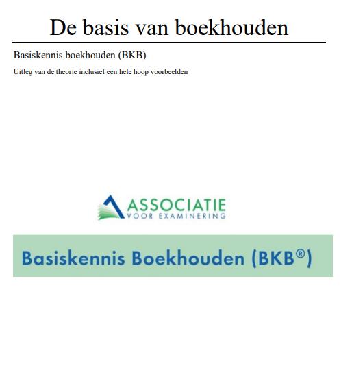Samenvatting basiskennis boekhouden BKB 2026, Ophalen of Verzenden, Beta, Nieuw, MBO