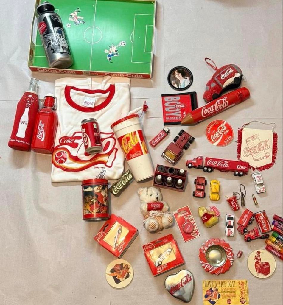 Coca Cola Vintage Retro Collectie Verzameling, Verzamelen, Merken en Reclamevoorwerpen, Ophalen of Verzenden, Gebruikt, Overige typen