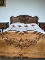 romantische eikenhouten slaapkamer, Huis en Inrichting, Slaapkamer | Complete slaapkamers, Ophalen, Gebruikt, Tweepersoons, Romantisch eikenhout