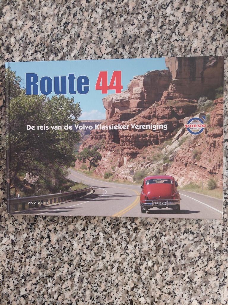 ROUTE 44 DE REIS VAN DE VOLVO KLASSIEKER VERENIGING, Boeken, Auto's | Boeken, Ophalen of Verzenden, Zo goed als nieuw, Volvo