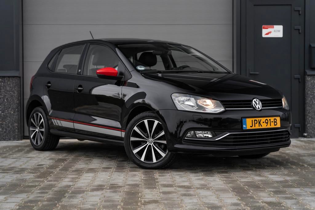 VOLKSWAGEN POLO BEATS Highline|Carplay|Stoelver|Cruise|Airco, Voorwielaandrijving, Euro 6, Zwart, Handgeschakeld