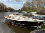 Kajuit boot opknap (+/-9m) ligplaats in centrum Zwolle, Watersport en Boten, Ophalen, Staal, Zo goed als nieuw, Benzine
