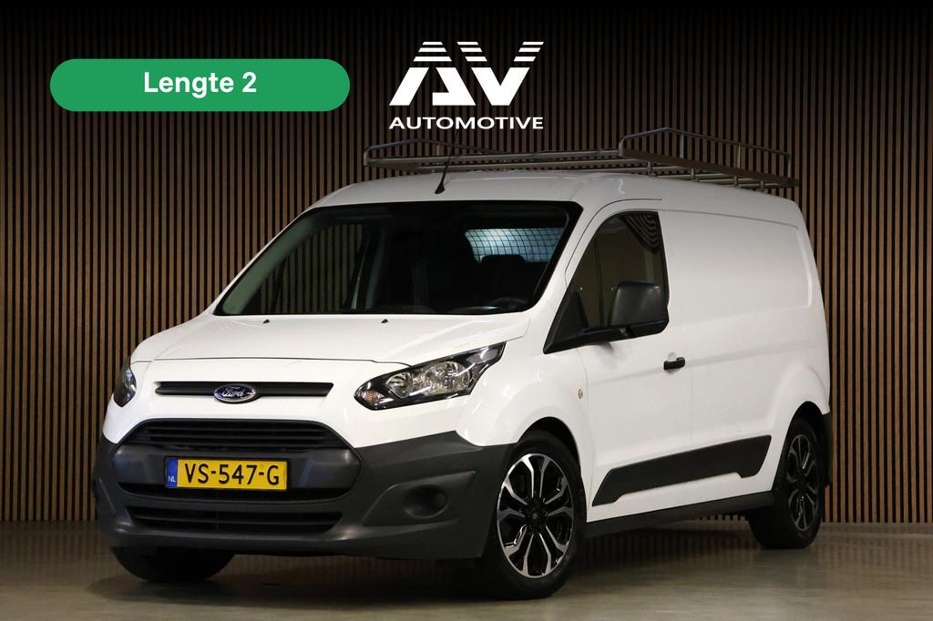 Ford Transit Connect 1.6 TDCI L2 | 3-Zitter | Trekhaak | Imp, Gebruikt, Zwart, 4 cilinders, Wit
