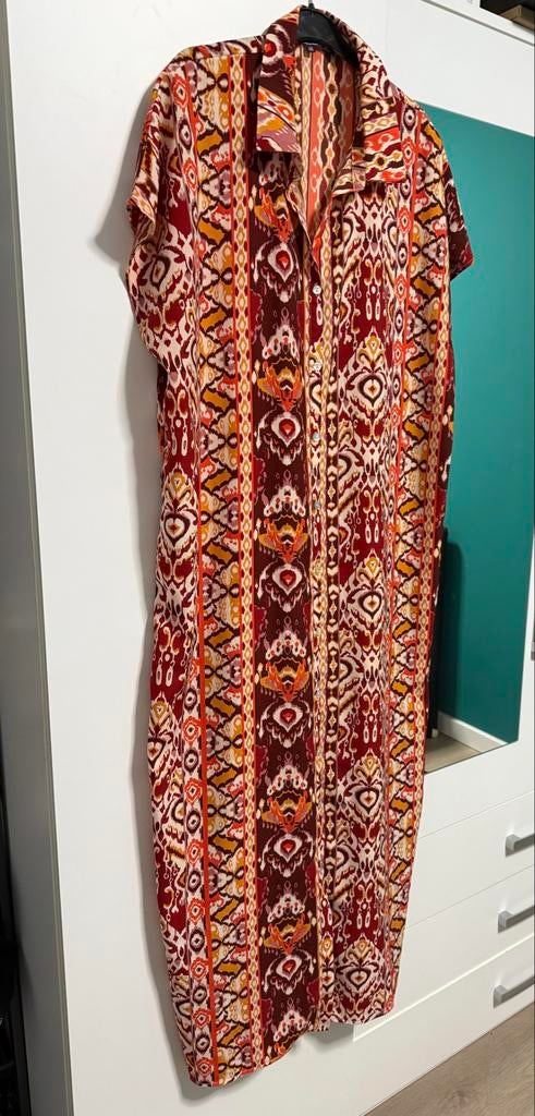 Nieuwe Maxi Jurk Maat 48 - Boho Ibiza Stijl Zomerjurk, Kleding | Dames, Grote Maten, Ophalen of Verzenden, Nieuw, Overige kleuren