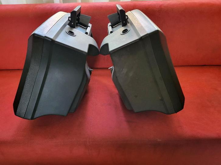 Mooie Kofferset met platte citydeksels BMW o.a. R1200RT, Motoren, Onderdelen | BMW, Ophalen