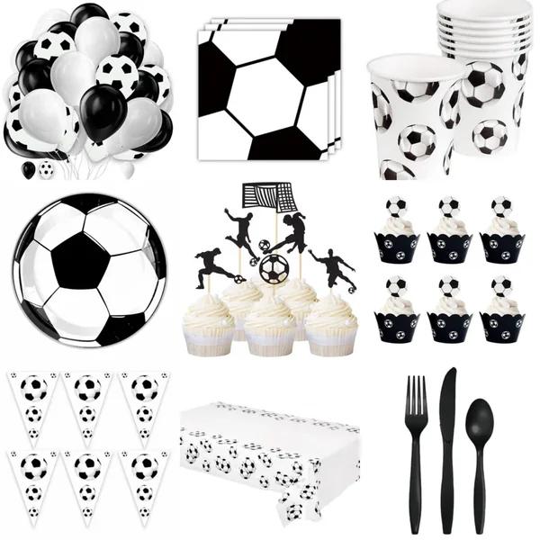 Voetbal party set 70-delig, Overige typen, Nieuw, Info@sweet-one.nl, Maat M