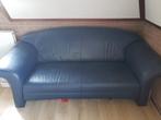 Kalfsleren bank zgan, dus GEEN beschadigingen, 2,5 zits, Ophalen, Zo goed als nieuw, 200 tot 250 cm, Leer