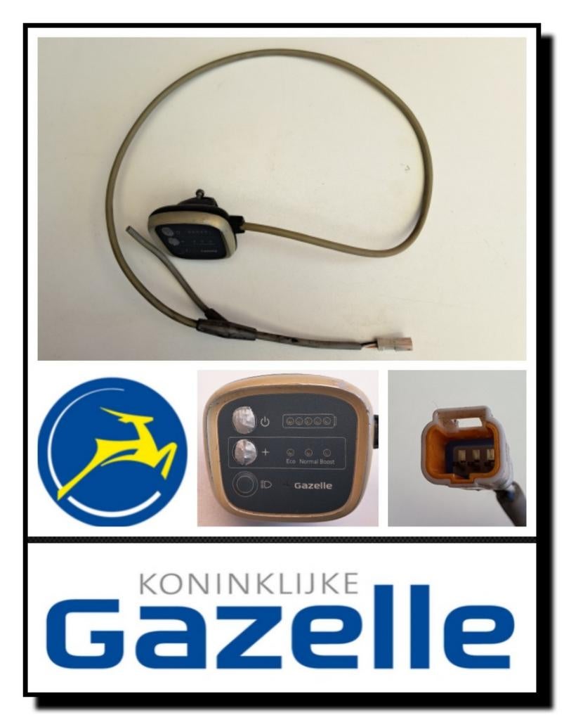 Gazelle Orange pure energy display fiets computer ebike miss, Fietsen en Brommers, Elektrische fietsen, Ophalen of Verzenden, Gebruikt