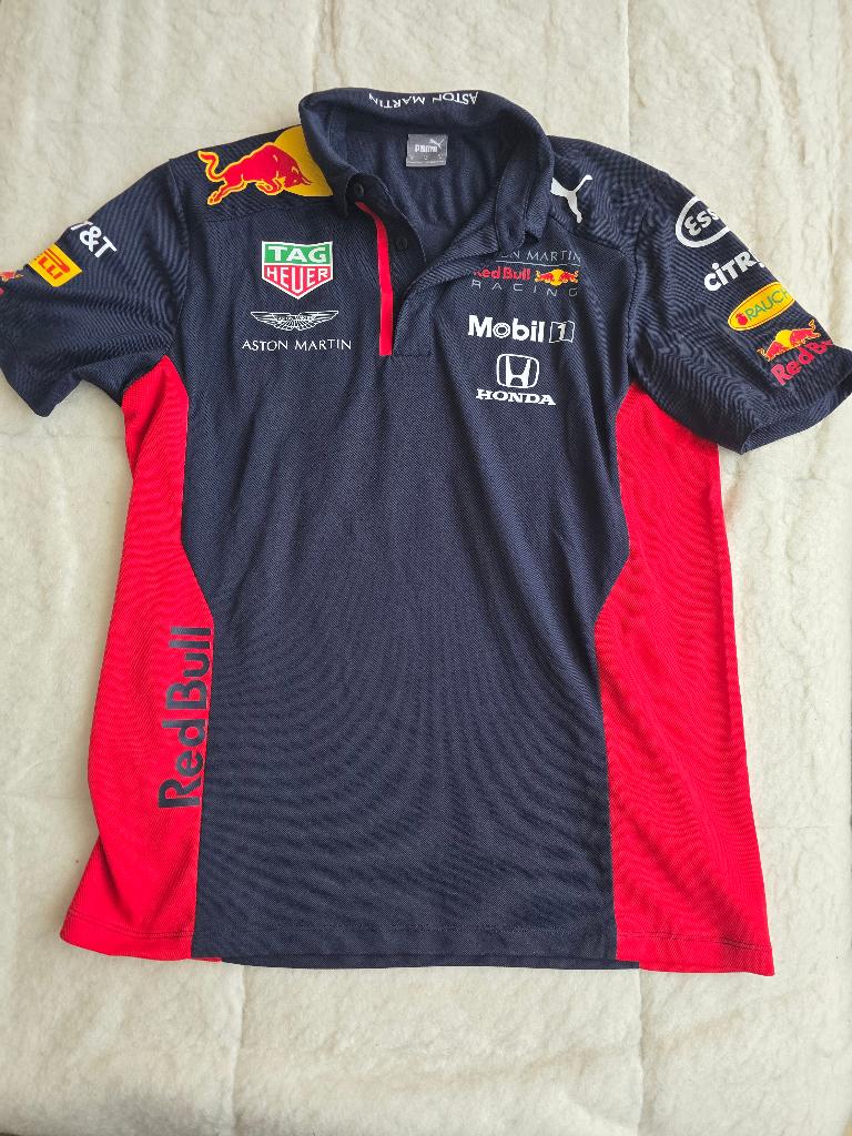 red bull polo (101), Ophalen of Verzenden, Zo goed als nieuw, Red Bull Racing, Maat 48/50 (M)