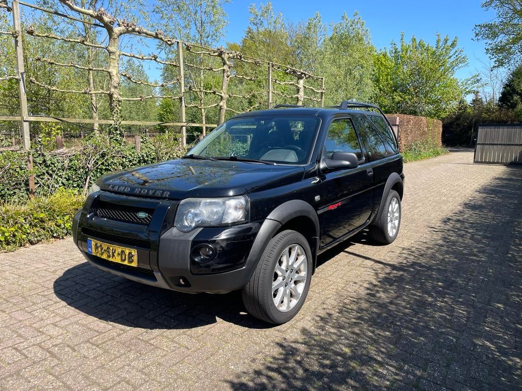 Land Rover Freelander 2.0 TD4 3DR 4WD 2006 Zwart, Auto's, Land Rover, 13 km/l, 1951 cc, 2000 kg, Zwart