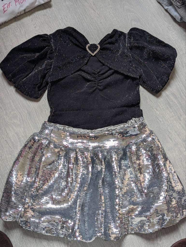 Meisjeskleding maat 122/128, Kinderen en Baby's, Kinderkleding | Maat 128, Ophalen of Verzenden, Zo goed als nieuw, Zara girls