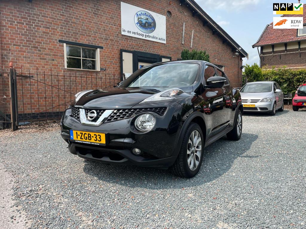 Nissan Juke 1.2 DIG-T S/S Connect Edition ( Climate controle, Voorwielaandrijving, Stof, Zwart, 116 pk