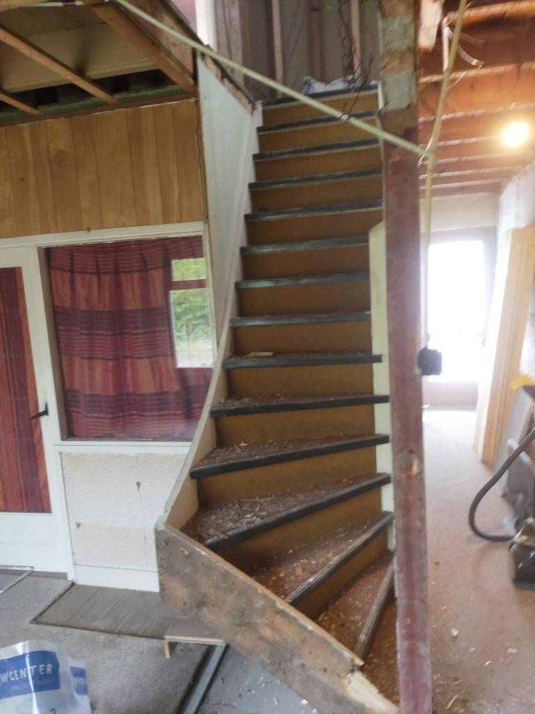 Trap te koop, zelf demonteren, Doe-het-zelf en Verbouw, Ladders en Trappen, Ophalen, Zo goed als nieuw, 2 tot 4 meter