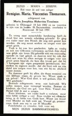 Thomassen Remigius M.V. Oldenzaal 1882-1937 Roermond, Ophalen of Verzenden