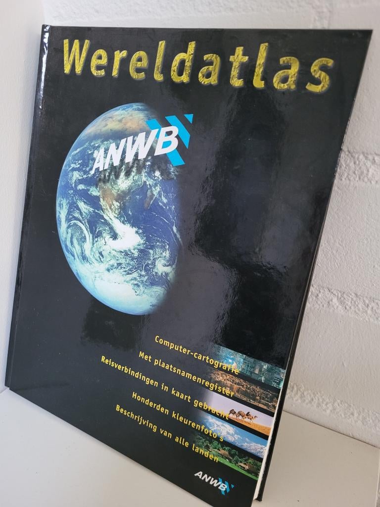 Wereldatlas ANWB, Boeken, Atlassen en Landkaarten, Ophalen of Verzenden