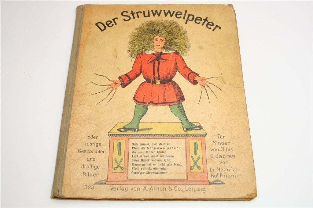 Antiek Prentenboek — Der Struwwelpeter [1925] Hoffmann, Ophalen of Verzenden, Gelezen