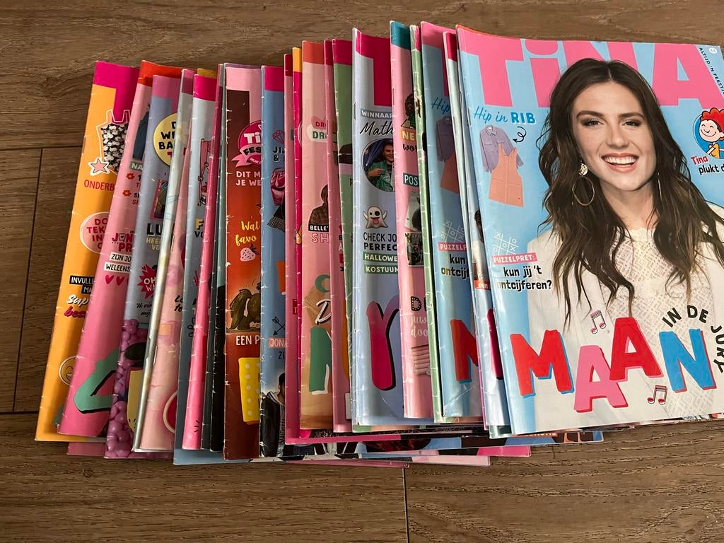 Tina’s 2019-2021, 25 stuks, Ophalen, Gelezen, Damesbladen