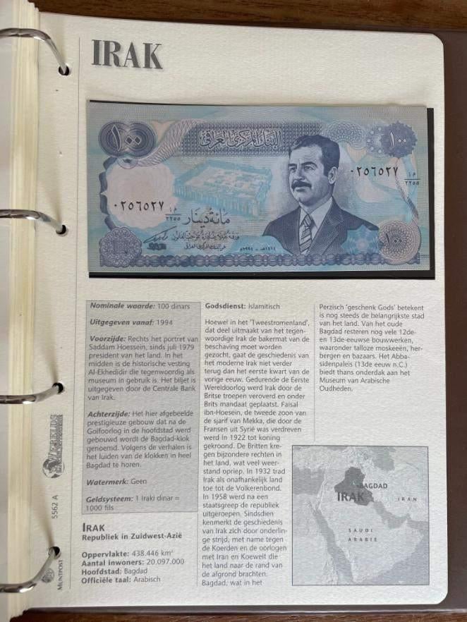 ’s Werelds bankbiljettenserie Muntpost deel 1, Ophalen of Verzenden, Overige typen