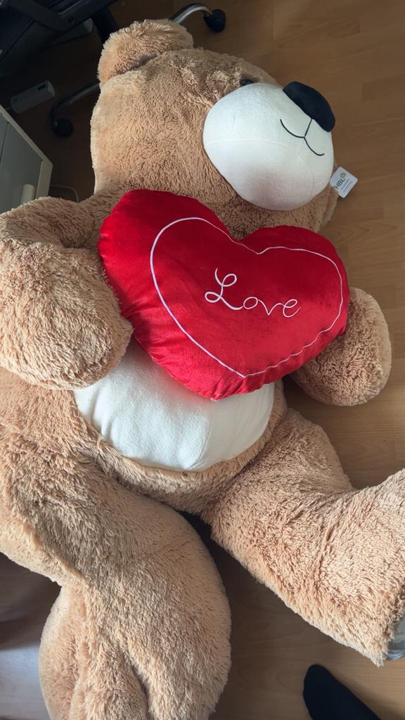 Mega knuffelbeer 1.60 m, Ophalen of Verzenden, Zo goed als nieuw