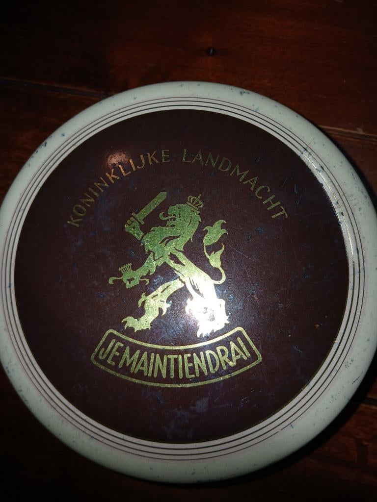 Herdenkingsblik koninklijke landmacht., Verzamelen, Ophalen of Verzenden, Landmacht, Nederland
