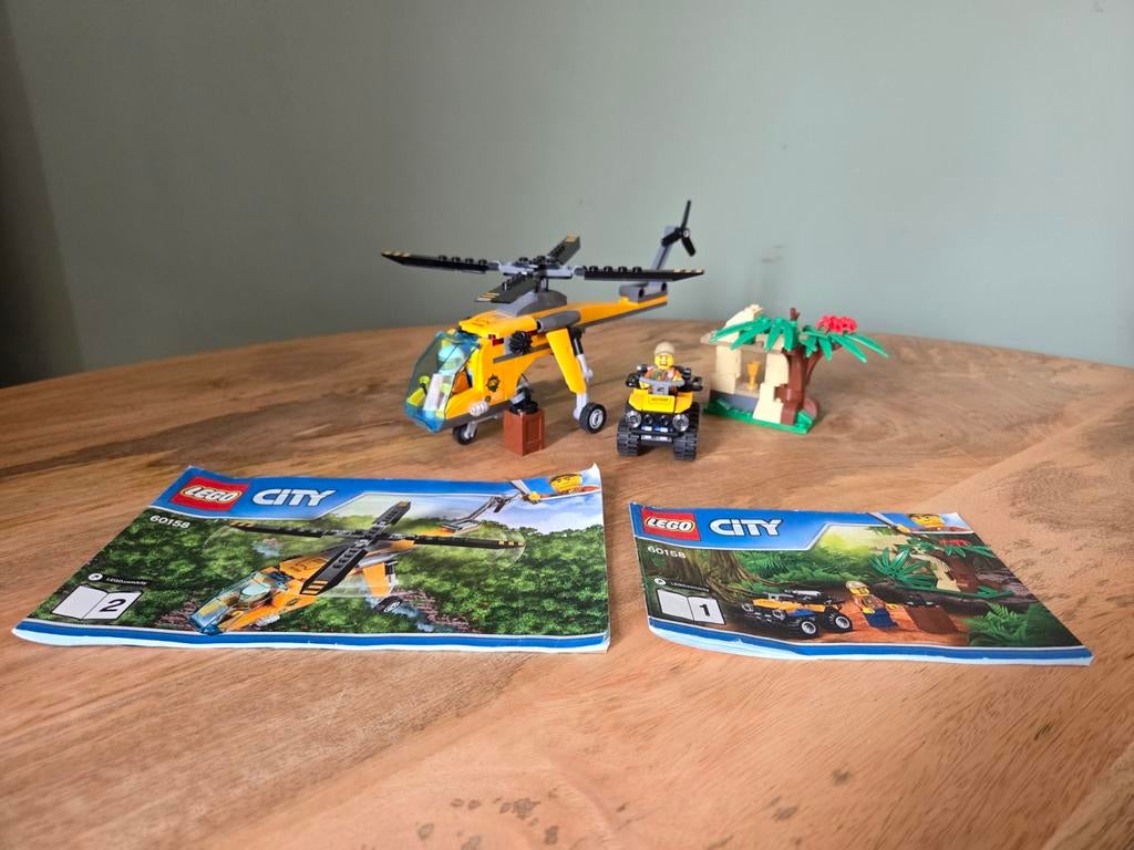 Lego City 60158 Jungle Helikopter Set, Ophalen of Verzenden