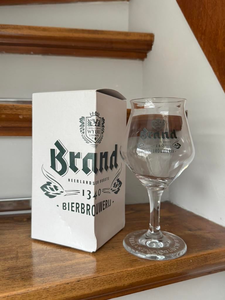 2x Brand bier teku glas, Verzamelen, Ophalen of Verzenden, Zo goed als nieuw, Glas of Glazen, Brand