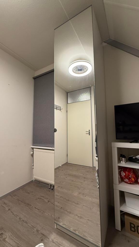 PAX Spiegeldeur kast, Huis en Inrichting, Kasten | Kledingkasten, Ophalen, Met deur(en), 200 cm of meer, 50 tot 100 cm